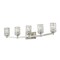 Z-Lite Aubrey 5 Light Vanity, Brushed Nickel & Clear 1931-5V-BN - alternate 5